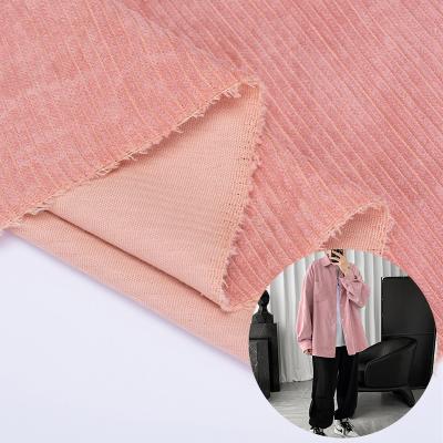 China Breathable 200gsm 15%nylon 85%polyester Blend Corduroy 8wale ​​Non-elastic Fabric for sale