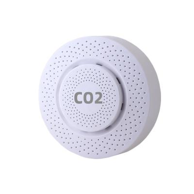 China Wifi CO2 Sensor Tuya Smart Bluetooth Mash Protocol Auto-Organized Smart Home CO2 Monitor OEM/ODM Customization for sale