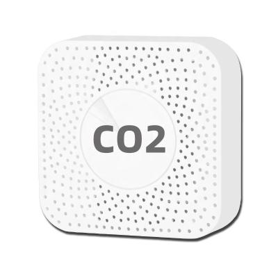 China Wifi Tuya Bluetooth Mash CO2 Detector NDIR High Accuracy Carbon Dioxide Sensor Smart Home Carbon Dioxide Meter Life APP for sale