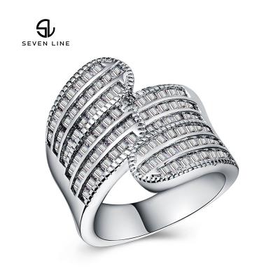 China Fashionable Classic Luxury Rings Ladies Rings High End Exquisite Style Women Jewelry for sale