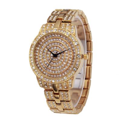 China Fashion Diamond Casual Quartz Watch Women Automatic Date Watch Factory Direct Sales Diamond Watches for sale