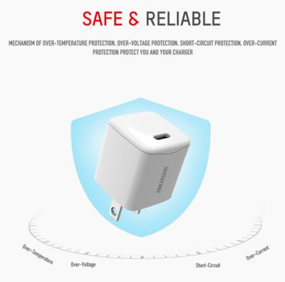 China Portable Fast Charging Mobile Phone Hikvision FC20 Wall Charger/PD3.0/High-Speed ​​Fast Charging 3.0 USB Fast Charger for sale