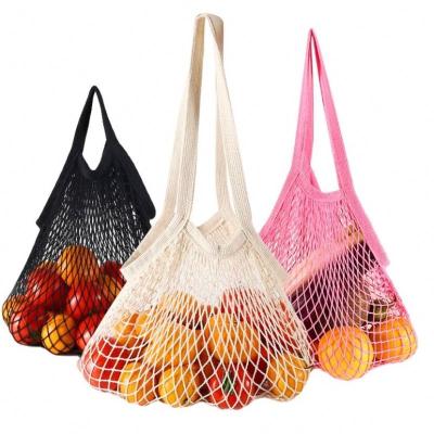 China Organic Vegetables And Fruits Cotton Mesh Bags For Vegetables And Fruits for sale