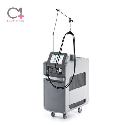 China Beautiful Cosmetic Hair Removal 1064&755 Alexandrite Laser Flash Lamp Dye Removal And ND Yag Laser for sale