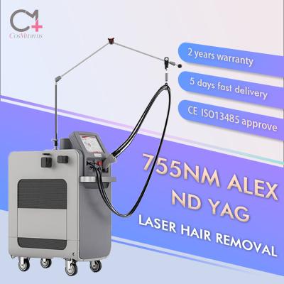 China High Quality Permanent Alexandrite Ice Laser Depilation Germany Yag Laser Hair Removal Dye Removal Factory A755 for sale