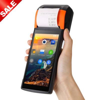 China SUNMI V2 Handheld Epos Displaying POS System Software Cash Register Machine Terminal POS Systems 8GB Android ROM 1GB RAM for sale