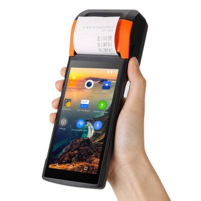 China Sunmi V2 Android Smartphone POS PDA Terminal With BT Wifi Android Wireless System With Thermal Printer Build In And Barcode Scanner for sale