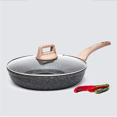 China Viable Professional Cheap Manufacture Egg Frying Pan Aluminum Forged Grill Pan Set for sale