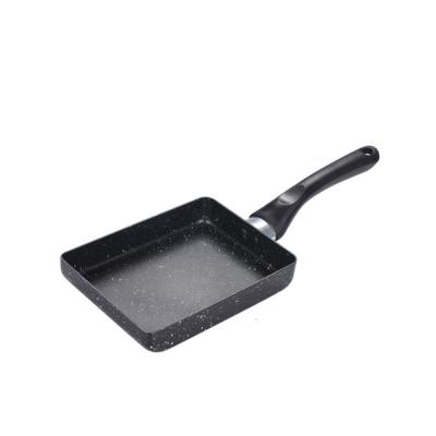 China Viable Square Non-Stick Casserole for Cooking Non Stick Tamagoyaki Egg Frying Pan Frying Pan Omelet Pan for sale