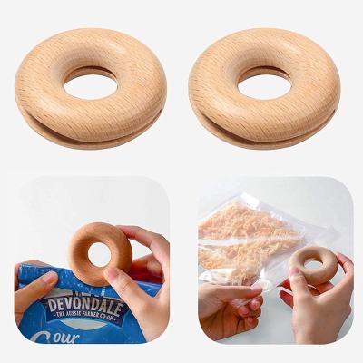 China Europe Donut Shape Snack Bag Sealer Coffee Bags Clamp For Home for sale