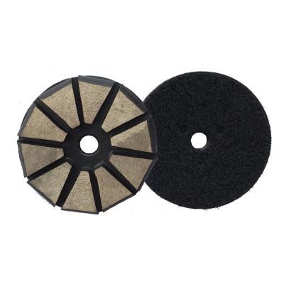 China Concrete Floor Grinding and Polishing Diamond Concrete Floor Grinding Wheels Hook and Refeed Grinding Guard for sale