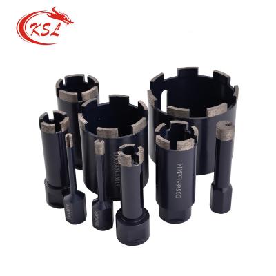 China Stone and Marble M14 Sintered Diamond Stone Core Drill Bit for Granite for sale