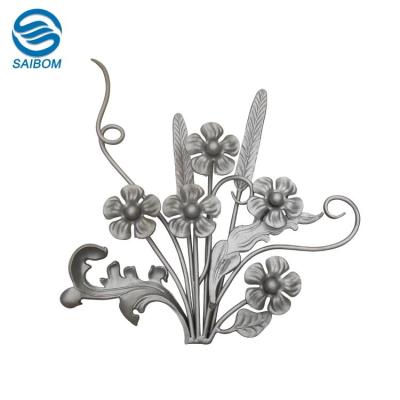 China Industry Wrought Iron Door Parts for sale