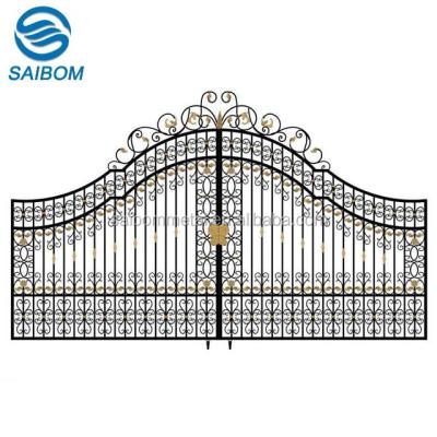 China Wrought Iron Swing Gate for sale