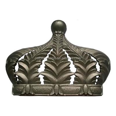 China Decorative Wrought Iron Decorative Fittings , Wrought Iron Fence Fittings for sale