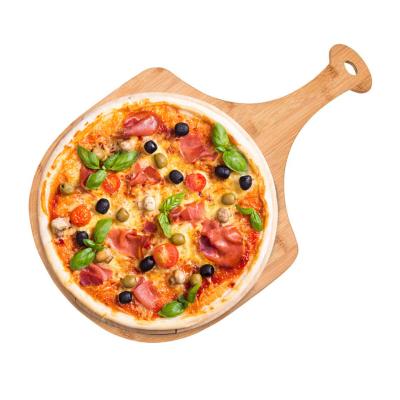 China Sustainable Family Party, Picnic, Camping | 100 percent wood contain no BPA | bamboo handles pizza board for sale