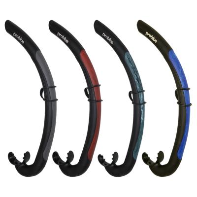 China Freediving / Scuba Diving SN-1092 - Two Tone Color Lightweight Float Freediving Snorkel for sale