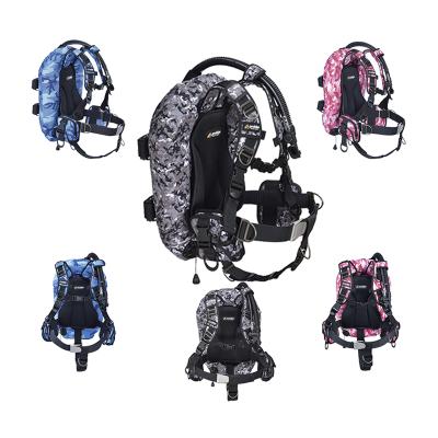 China Camouflage Design Wing Adult BCD For Taiwan Because-850 Scuba Products for sale