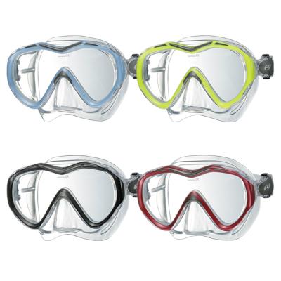 China SCUBA / MS-A148 Snorkeling - Liquid Silicone 1 Window Asian Fit Design Masks For Scuba Diving for sale