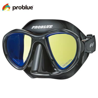 China SCUBA coating lens mask professional diving freediving mask MS-249BTC for sale