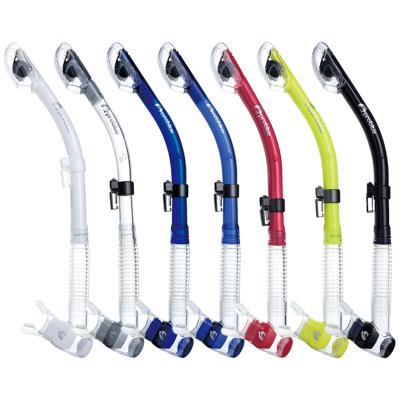 China Snorkeing / Diving SN-1095 - Effortless Purge Valve Glade One Way Dry Snorkels For Snorkeling for sale