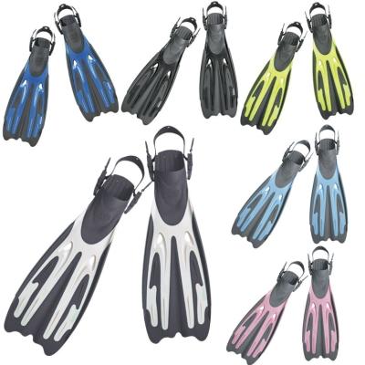 China Scuba Diving/F-770 Snorkeling - 2021 New Fashion Open Heel Plastic Fins Commixture Divers Diving Fins for sale