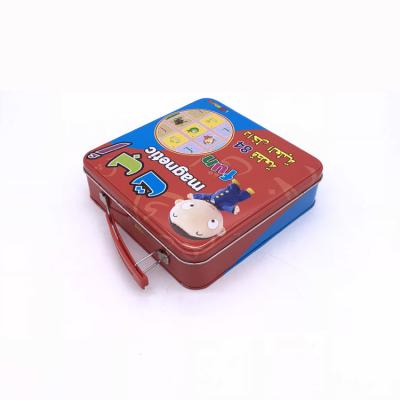 China Recycled Materials Adjust Metal Tin Box Custom Beautiful Tin Box for sale