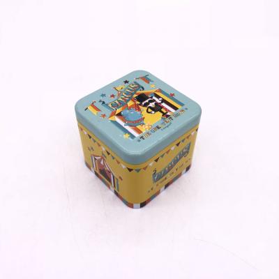 China Custom Recycled Materials Metal Cartoon Tin Box Good Quality Tin Box Lovely for sale