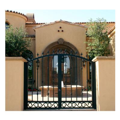 China Guaranteed Quality Modern Cast Iron Doors Main Door Iron Door Design Wrought Iron Door for sale