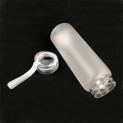 China Factory price good quality 400ml 500ml viable white straight sublimation clear glass tumblers for DIY printing for sale