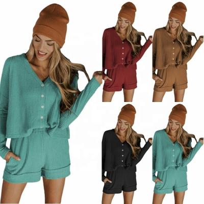 China Wholesale QUICK DRY Home Casual Service Suit Ladies Two Piece Shorts for sale