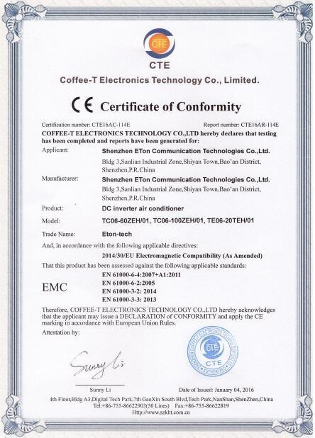 CE - TIANJIN ESTEL ELECTRONIC SCIENCE AND TECHNOLOGY CO., LTD