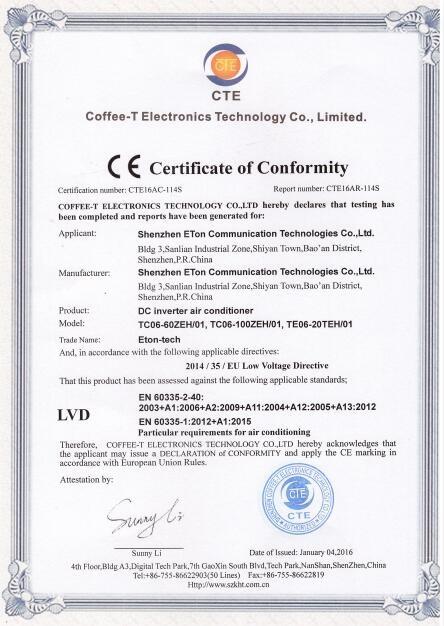 CE - TIANJIN ESTEL ELECTRONIC SCIENCE AND TECHNOLOGY CO., LTD