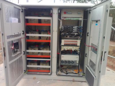 China Telecom Tower Cabinet, Battery Cabinet, With Air Conditioner or Heat Exchanger for sale