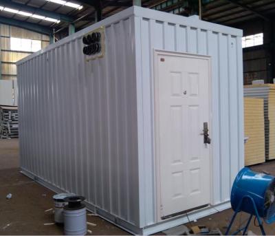 China Steel Armored Telecom Shelter, Outdoor Telecom Shelter, Sandwich Structure, Custom Made for sale