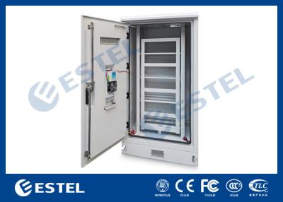 China Dustproof Rainproof Outdoor Battery Cabinet , Outside Base Station Cabinet for sale