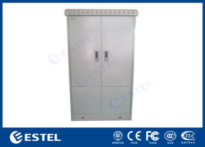 China 1200W Powder Coating Anti-corrosion Outdoor Equipment Enclosure with Environment Monitoring Unit for sale