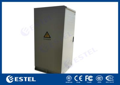 China IP55 Outdoor 19 Inch Rack Outdoor Cabinet Anti Corrosion Powder Coating for sale