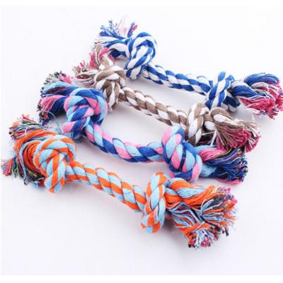 China Good Sustainable Design Cotton Yarn Tennis Ball Chew Toys Dog Toys For Training for sale