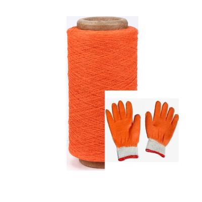 China Low twist antistatic ne6s (nm10) recycle cotton yarn for knitting gloves popular in Russia market for sale