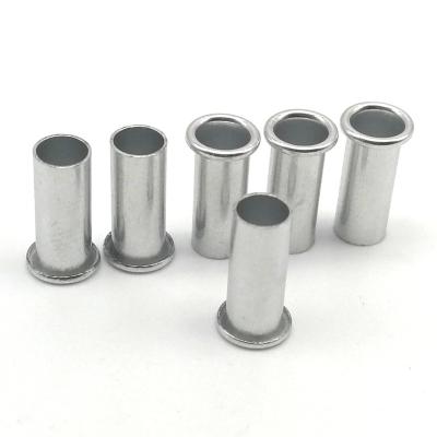 China Industry China Factory Aluminum Tubular Rivets Full Aluminum Eyelets Rohs Compliant Tubular Rivets for sale