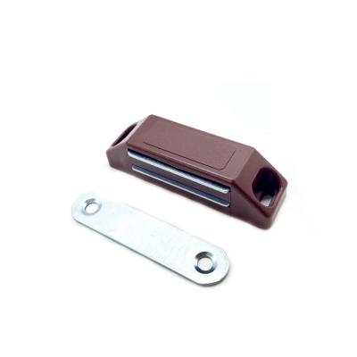 China Easy Install Cabinet Magnet Latch - Best for Cabinet Doors, Cupboards, Drawers and Shutters - Magnetic Cabinet Latch Easy Install (Brown) for sale