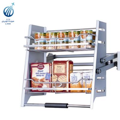 China Modern Kitchen Lift Lower Storage Baskets Lift Basket for sale