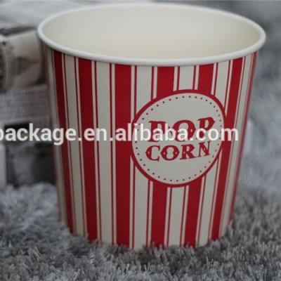 China Disposable Hot Sale Cheap Price Wholesale Popcorn 85oz Bucket Customized for sale