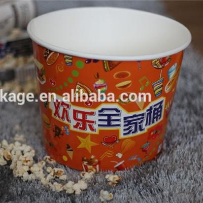 China Disposable Hot Sale 150oz Family Fried Chicken Paper Bucket for sale