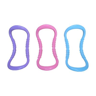 China Plastic type neck equipment accessories circle yoga ring pilates, new fitness ring yoga club circle for sale