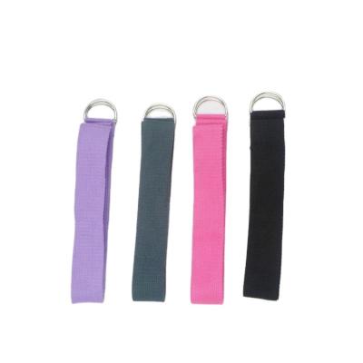 China Low Price Guaranteed Quality Home Fitness Equipment Custom Yoga Belt Yoga Strap Durable for sale