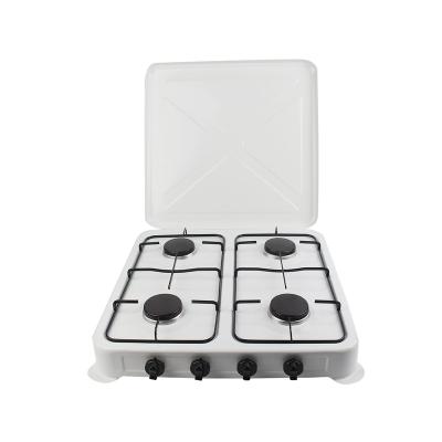 China With cover attractive price type the new professional manufacturer wholesale 4 burner gas stove with cover for sale