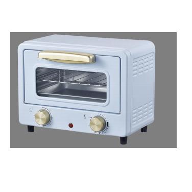 China Commercial Hot Sale 9L Oven 750w 110-240V Electric Toaster Convection Mini House Using Oven With High-tempered Heavy Duty Glass Grill for sale