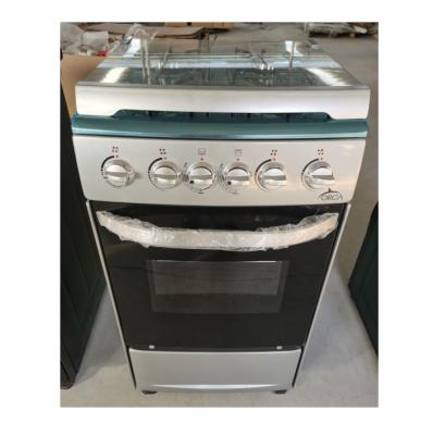 China Outdoor restaurant and hotel cooking range 4 burner with lpg oven gas stoves lean free roast with legs 4 gas stove oven cooker for sale